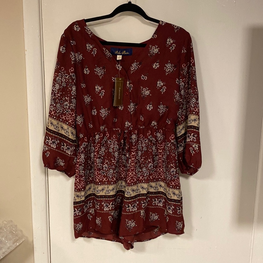 Francesca’s floral romper